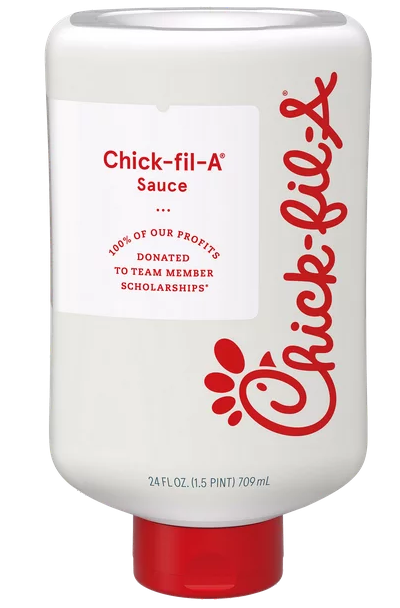 (S1-02) Us - CASE - Dipping Sauce - Chick-Fil-A - Original 24 fl oz (709ml) x 6 units