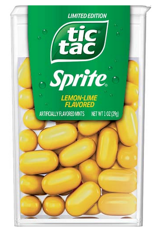 (S1-03) CANADA -- Tic Tac Big Pack - Sprite 1oz (28g) x 12 UNITS